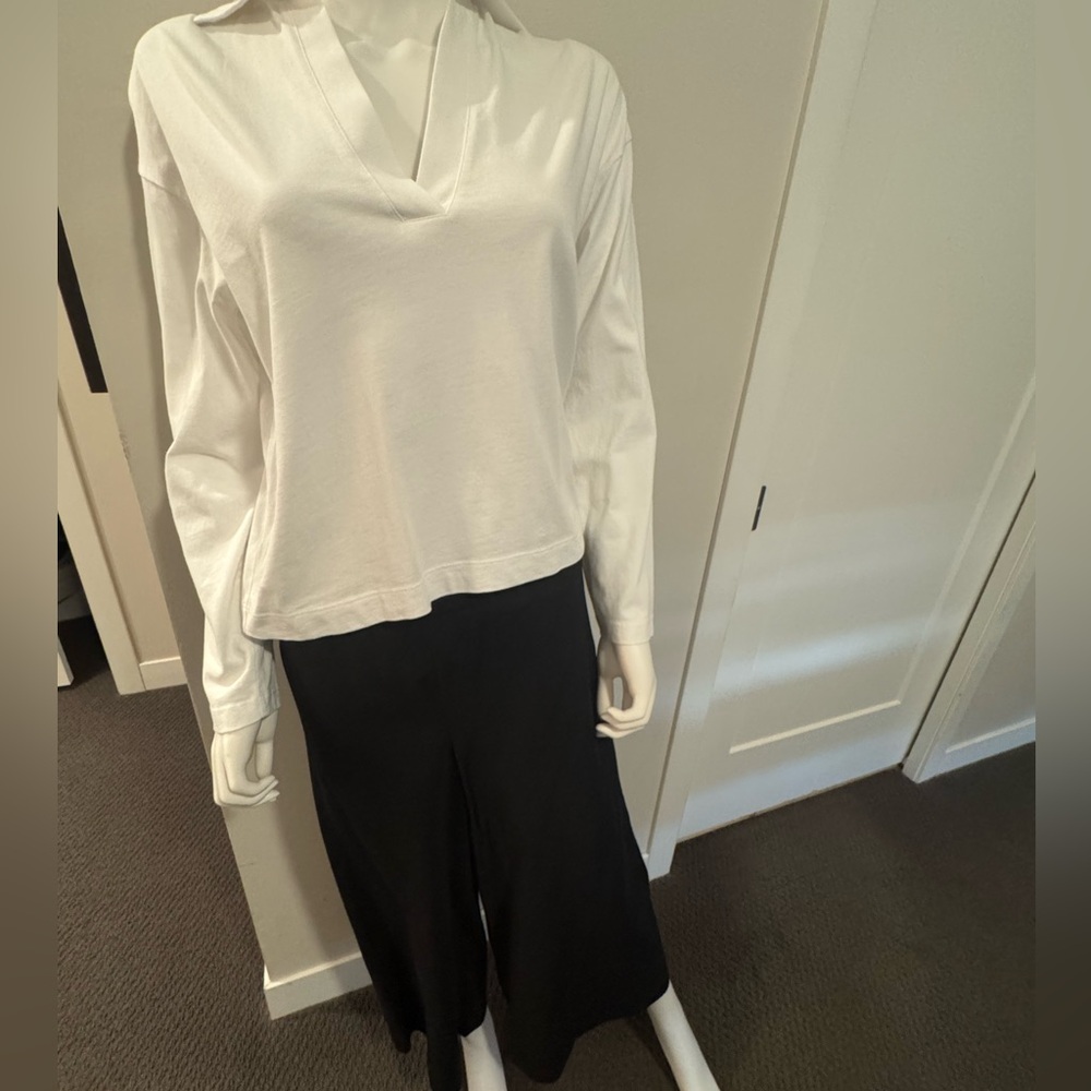 Vince Cropped Cotton Pull-on Pants - MINT!